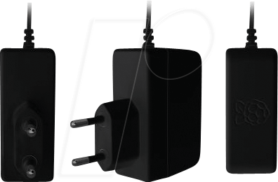 RASP NT 25 SW E - Raspberry Pi - Netzteil, 5 V, 2,5 A, Micro-USB, schwarz