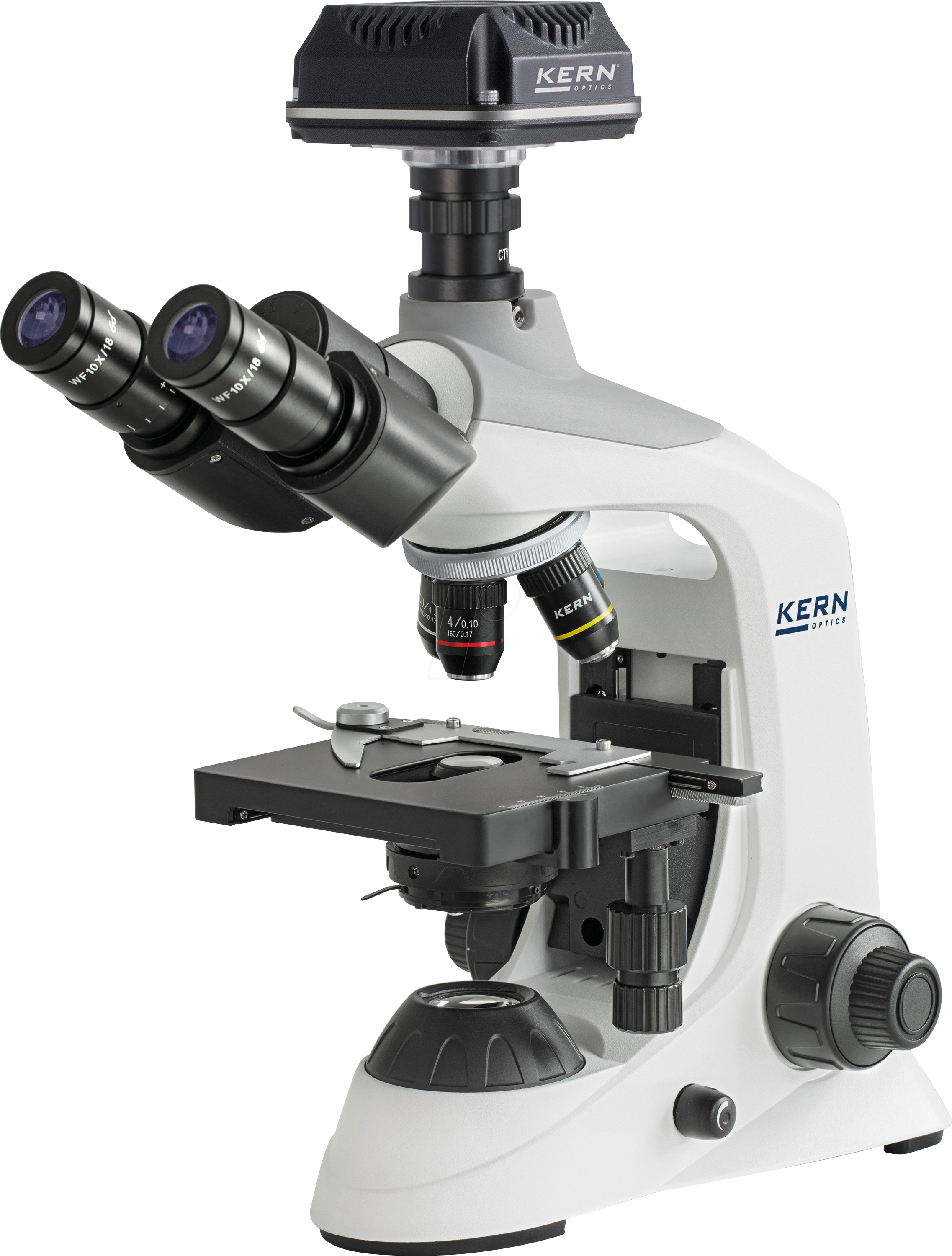 KS OBE 134C825 - Durchlichtmikroskop-Set OBE 134C825, 4x/10x/40x/100x, USB 2.0