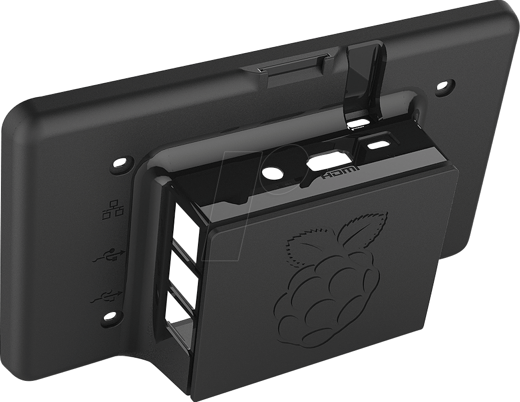 RPI OND 7TD BK - Gehäuse für Raspberry Pi 3 & 7'' Touch-Display