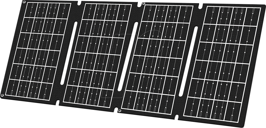 Thumbnail - LOGILINK PA0340 - Solarpanel, faltbar, 15 W, IP65, 1x USB-A, 1x USB-C