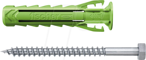 FD 567867 - Dübel + Schraube, SX Plus Green 10x50 S K, 5-teilig