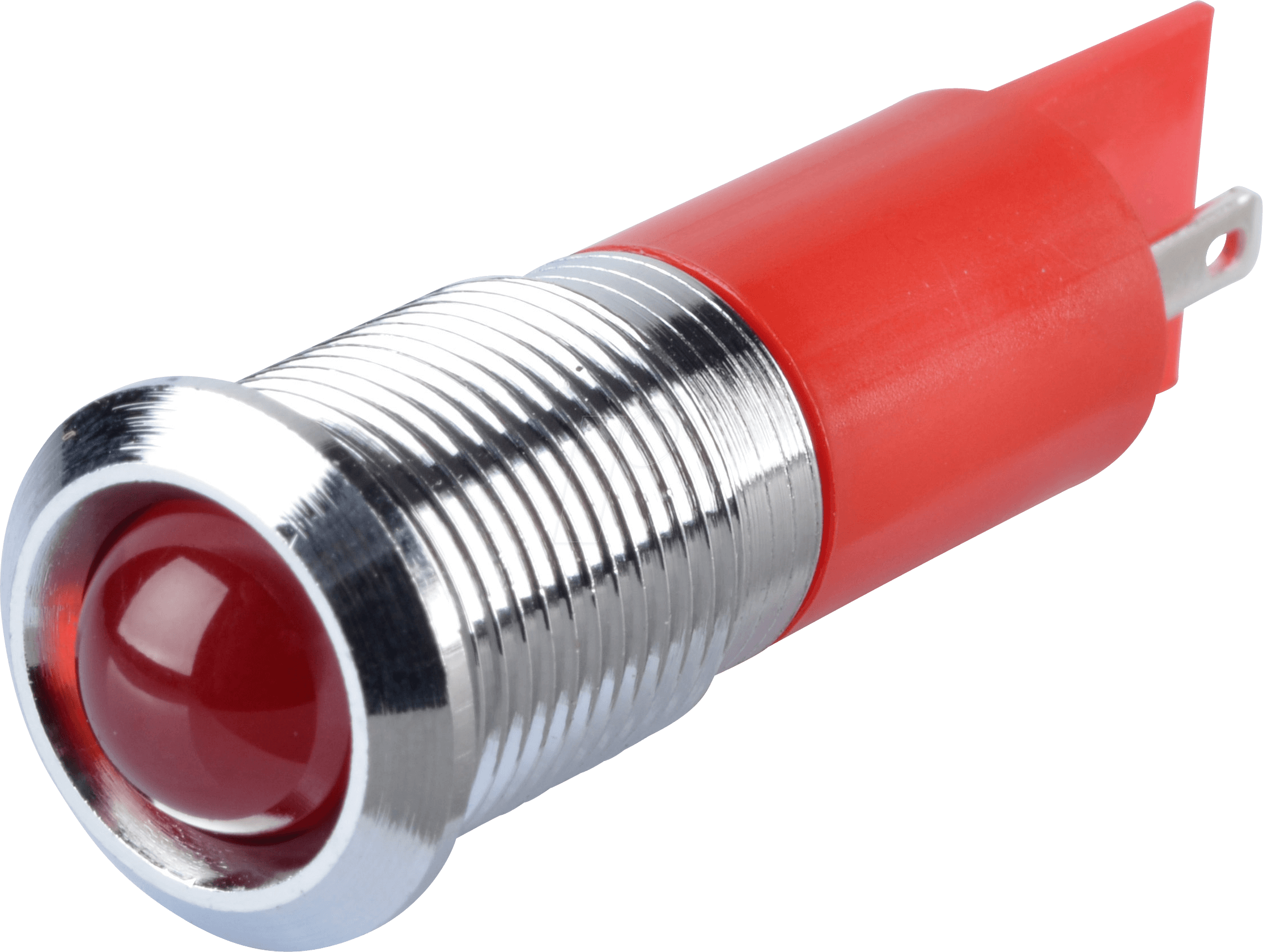 Thumbnail - APM Q14P1C R24E - LED-Signalleuchte, rot, 24 V, Ø 14 mm, vorstehend, FASTON