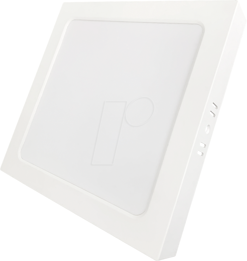 LUXULA LX300274 - LED Aufbau Downlight, eckig, weiß, 6W, IP44, 600lm, CCT