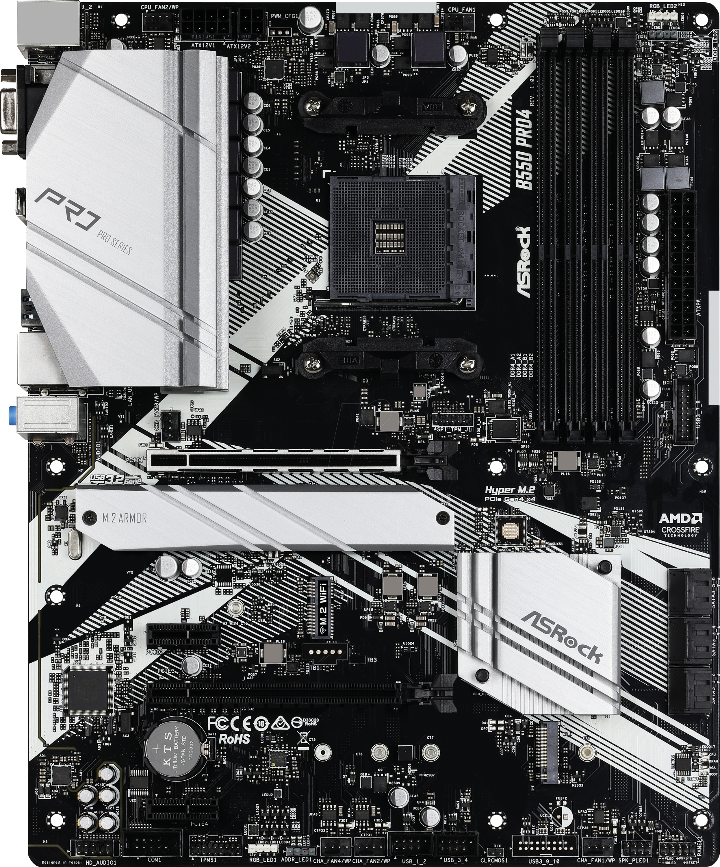 ASR 90MXBCZ0 - ASRock B550 Pro4 (AM4)