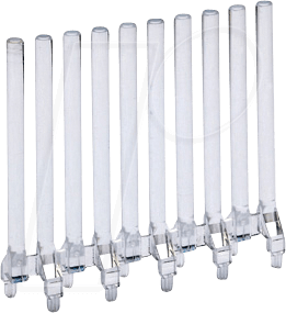 MEN 12721030 - Lichtleiter, 1x10-fach, ø 3 mm, planar, gerade