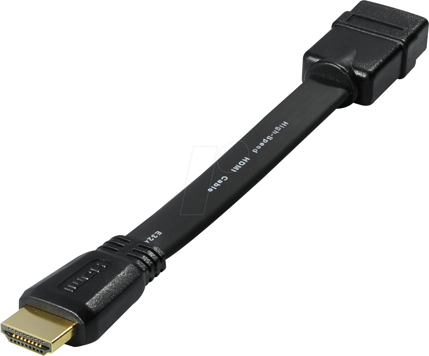 MATR C202FKL - Adapter, HDMI Stecker/Buchse, Flachband