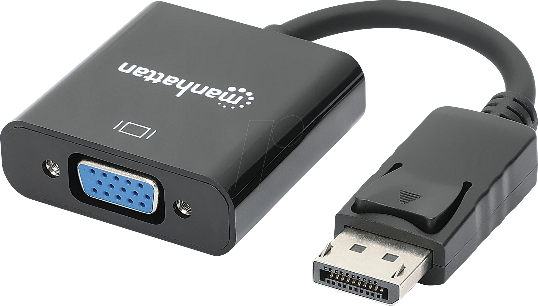 MANHATTAN 151962 - DisplayPort Adapter, DP Stecker auf VGA Buchse
