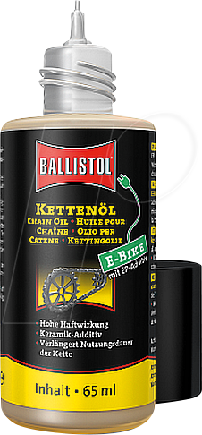 BALL 28040 - E-Bike Kettenöl, 65 ml Flasche