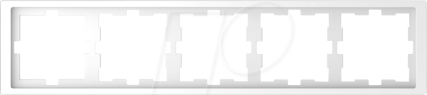 ME MEG4050-6535 - D-Life, Rahmen, 5-fach, Lotosweiß