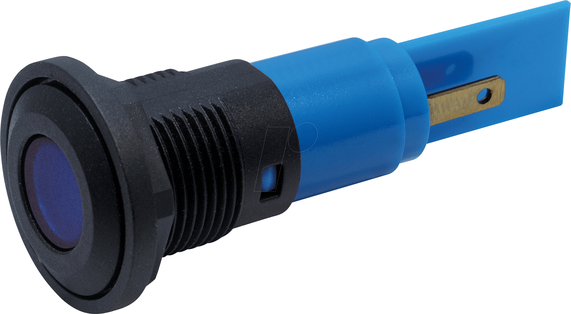 19381257 - LED-Signalleuchte, blau, 12 VAC/VDC, Ø16 mm, 350 mcd