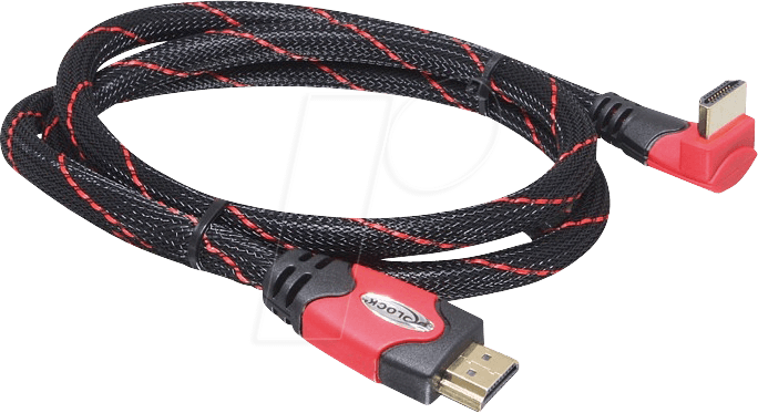 DELOCK 82687 - High Speed HDMI Kabel gewinkelt nach unten 3 m