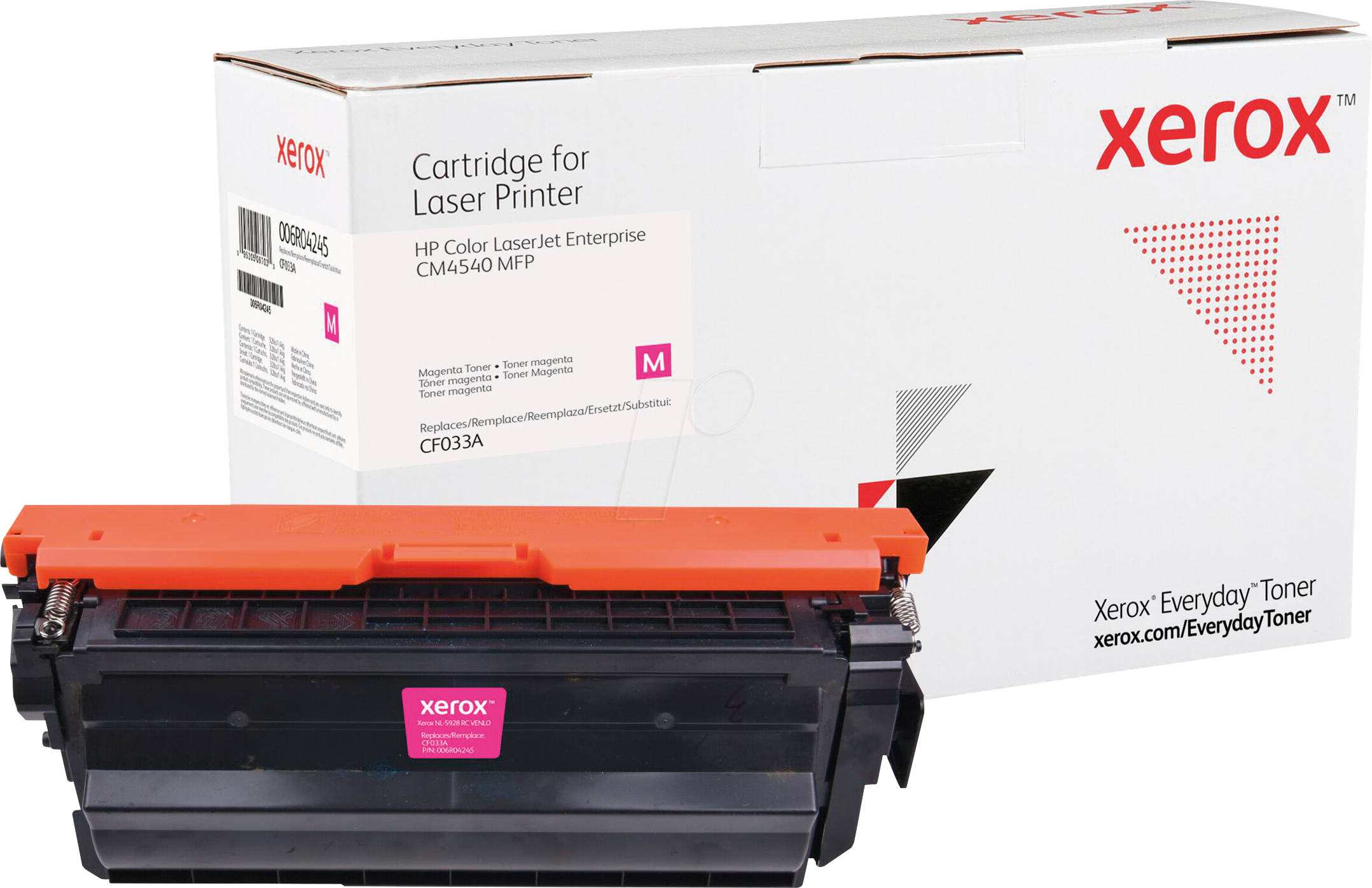 XEROX 006R04245 - Toner, magenta, 646A, rebuilt, HP