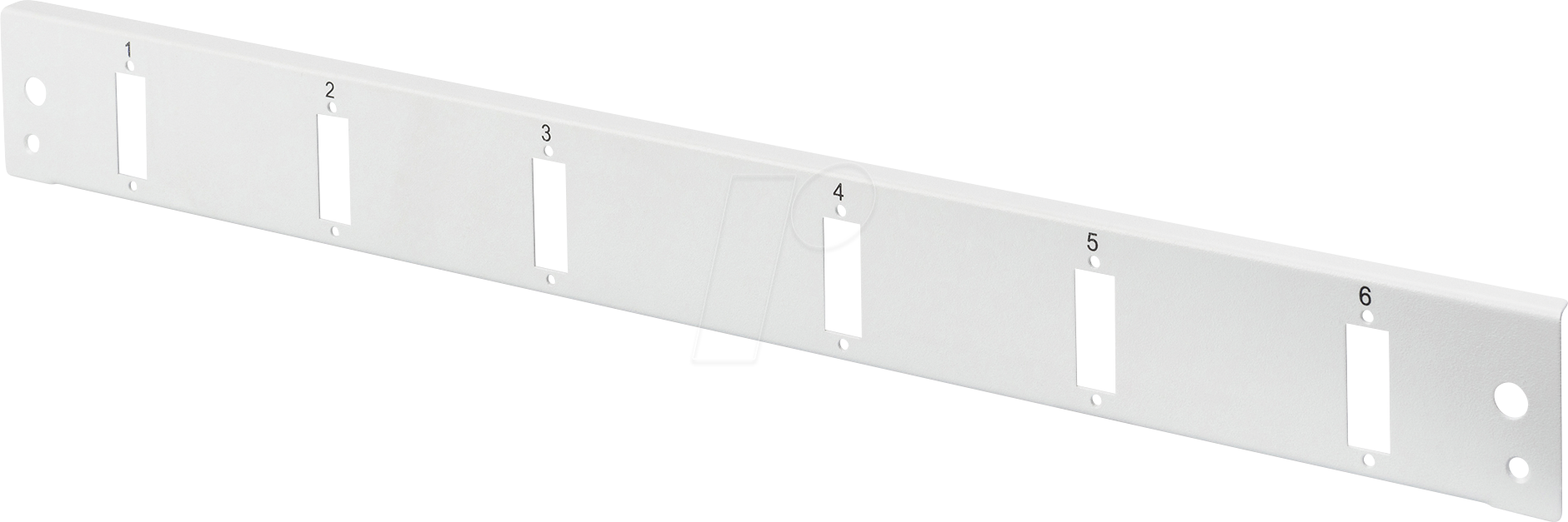 DIGI DN-96203-QL - LWL Frontblende, 1HE, Schnellverschluss, 6x SC DX