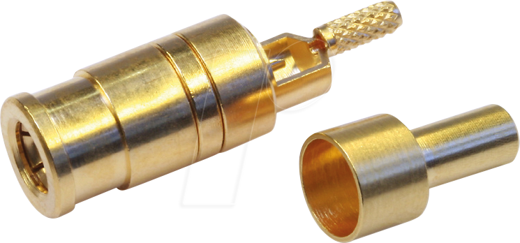 TG 100024883 - SMB-Buchse für RG-316/U vergoldet