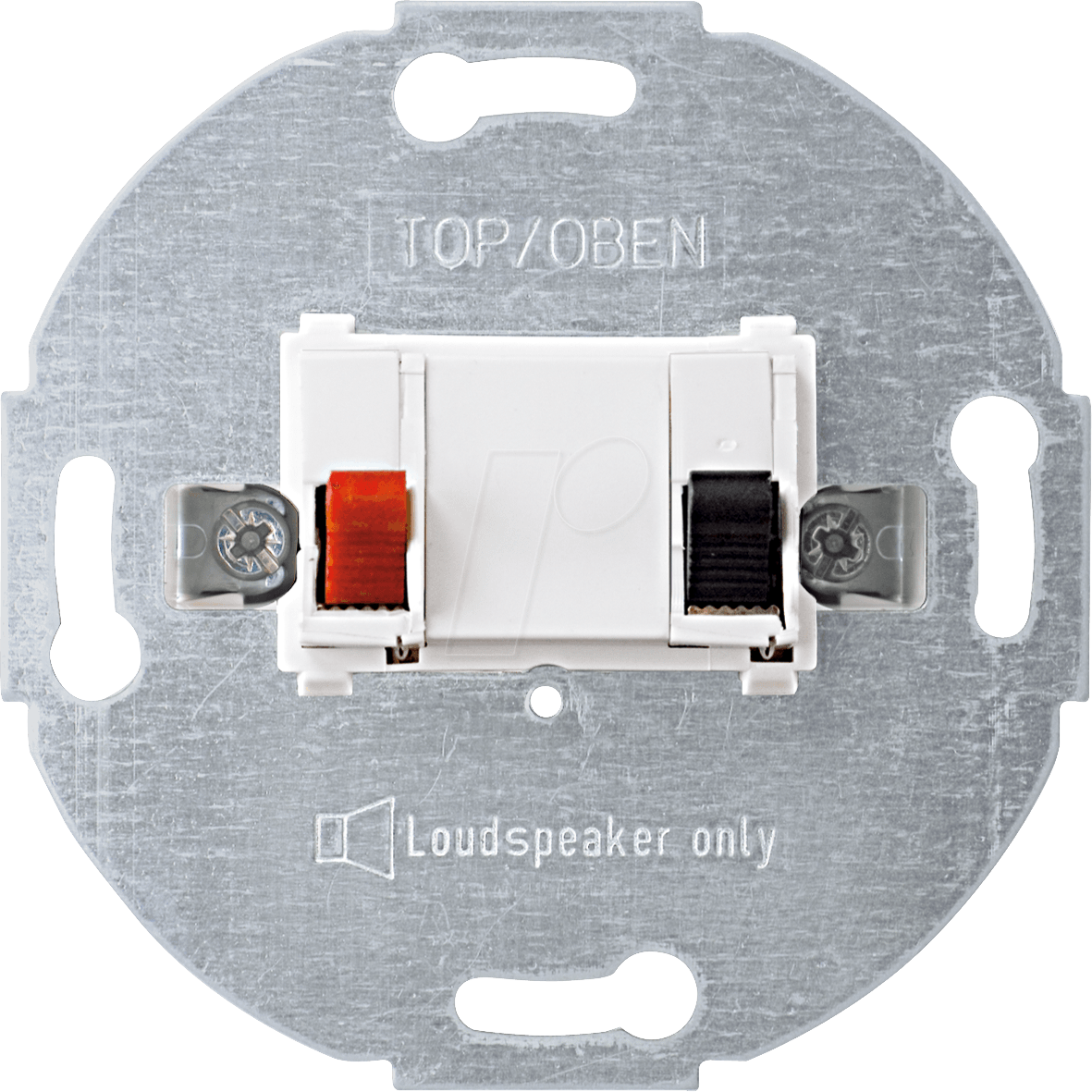 EL SM 466919 - System M, Lautsprecheranschluss, polarweiß, glänzend