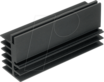 SK 481 75 SA - Kühlkörper, 75 mm, Alu, 3,5 K/W