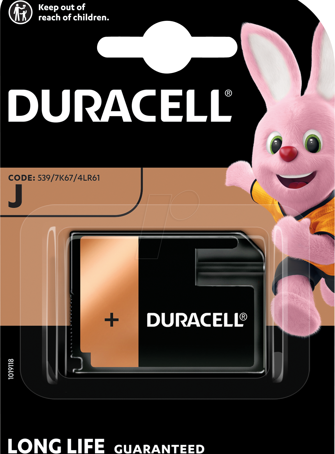 DURA ALK 4LR61 - Alkaline Batterie, 4LR61 (J), 1er-Pack