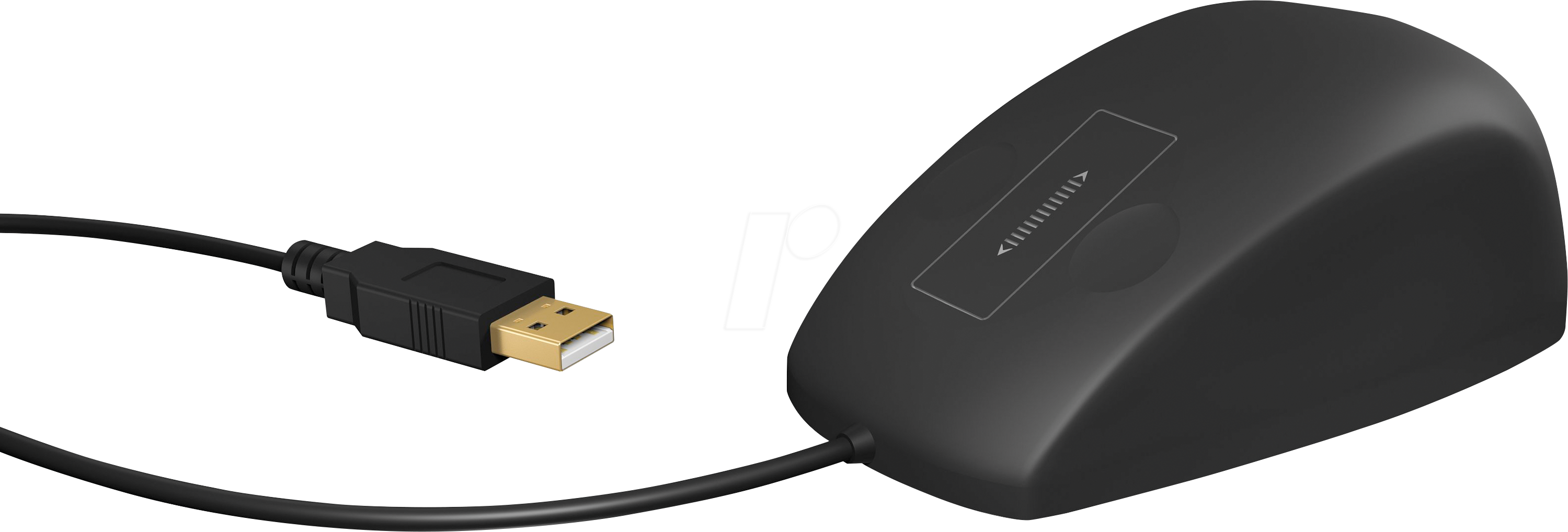 KEYSONIC 60865 - Maus (Mouse), Kabel, USB, IP68, schwarz