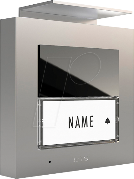 ME ADV 1010 S - Audio Außenstation, 1 Familienhaus, silber