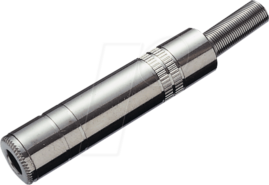 KKMM 63 - Klinkenkupplung, 6,3 mm, Mono, 2-pol