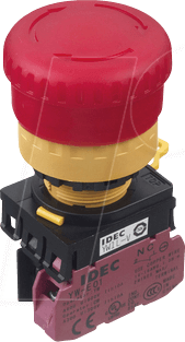 ID YW1LV4E02Q4R - Not-Aus-Schalter YW, 40 mm, 2 NC