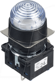 ID LB1P2T04PW - Kontrolllampe purweiss 24 VAC/VDC