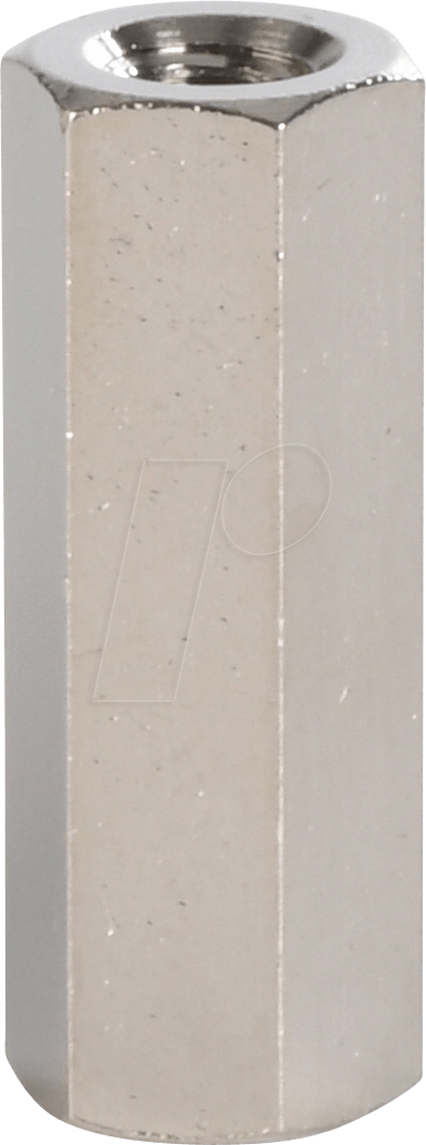 VT DI4 20MM - Distanzhülsen, Metall, 6-Kant, M4, 20mm