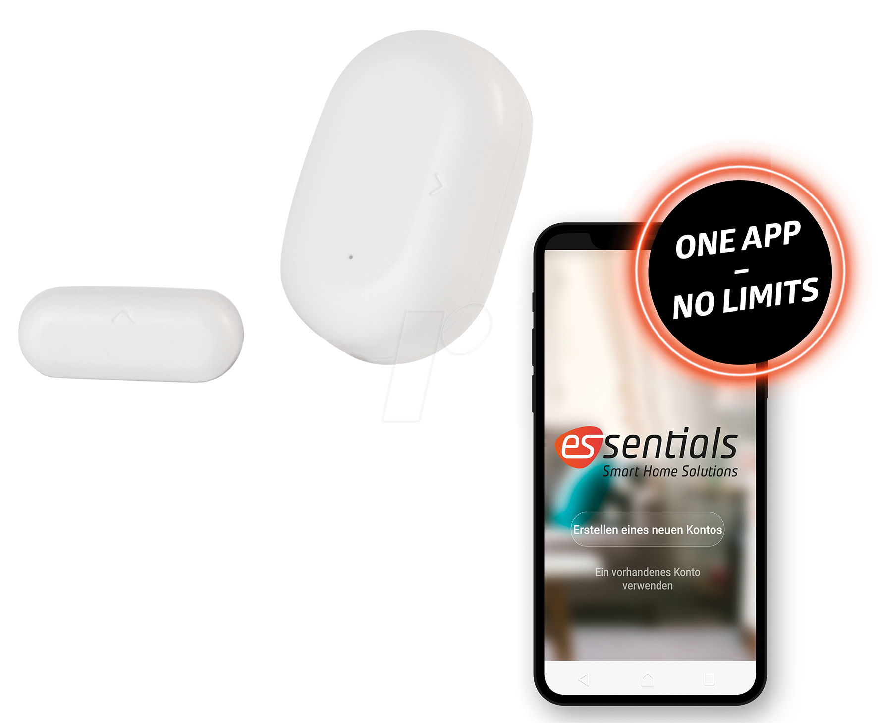 Thumbnail - ESSE 120096 - Smart Home Fenster-/Türsensor