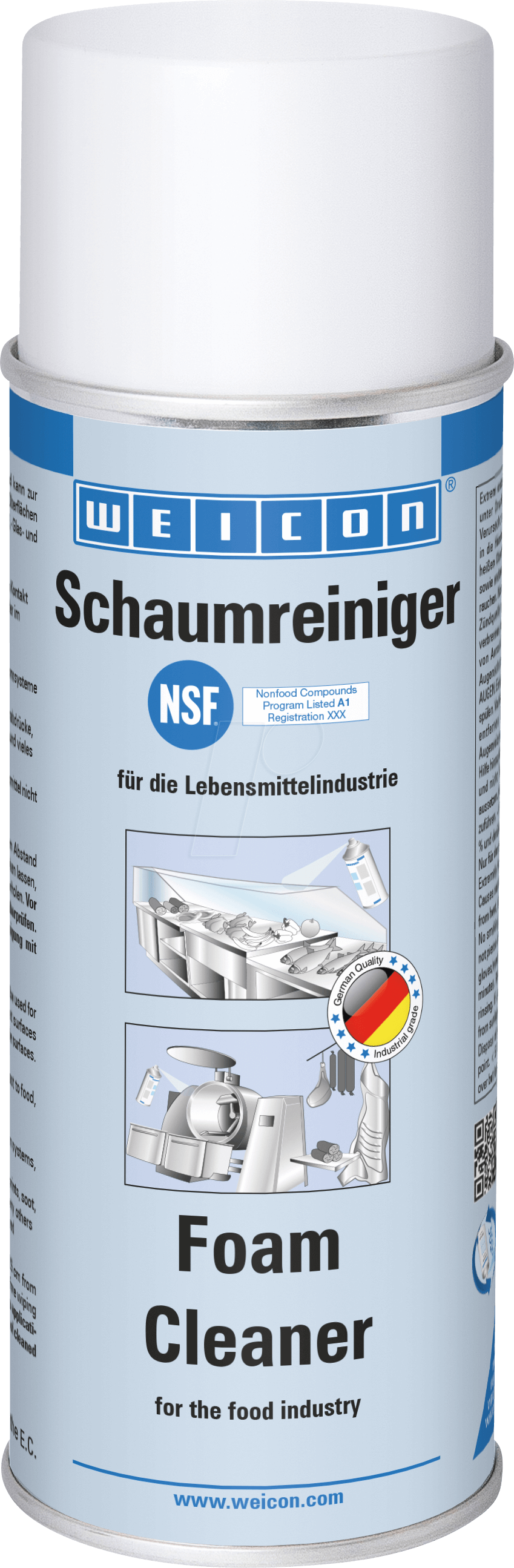 WEICON 11209400 - Schaumreiniger, NSF, 400 ml