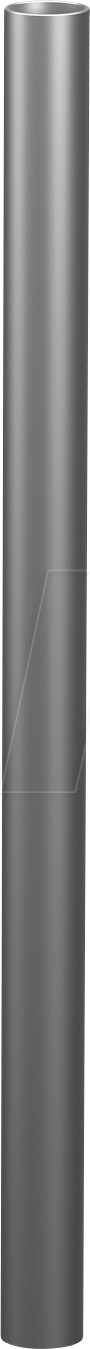 XVZ400 - Rohr, XV4/XV6/XVB7, modular, Aluminium, Höhe 400mm, silber