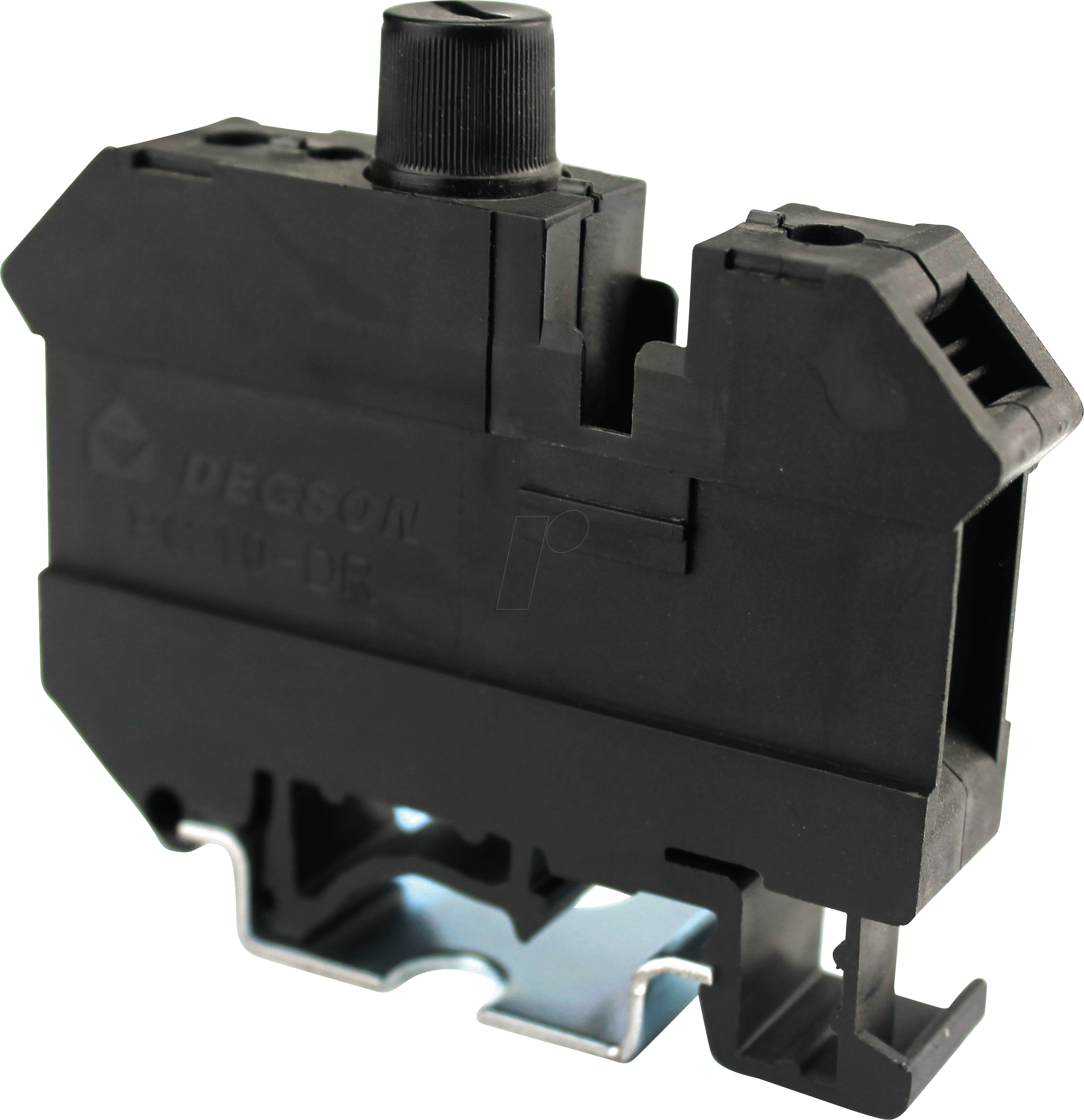 PC10 DR - Sicherungsklemme PC10, 10 mm², schwarz