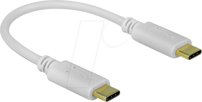 DELOCK 85357 - Ladekabel, USB-C -> USB-C, 100W, E-Marker, 0,15 m