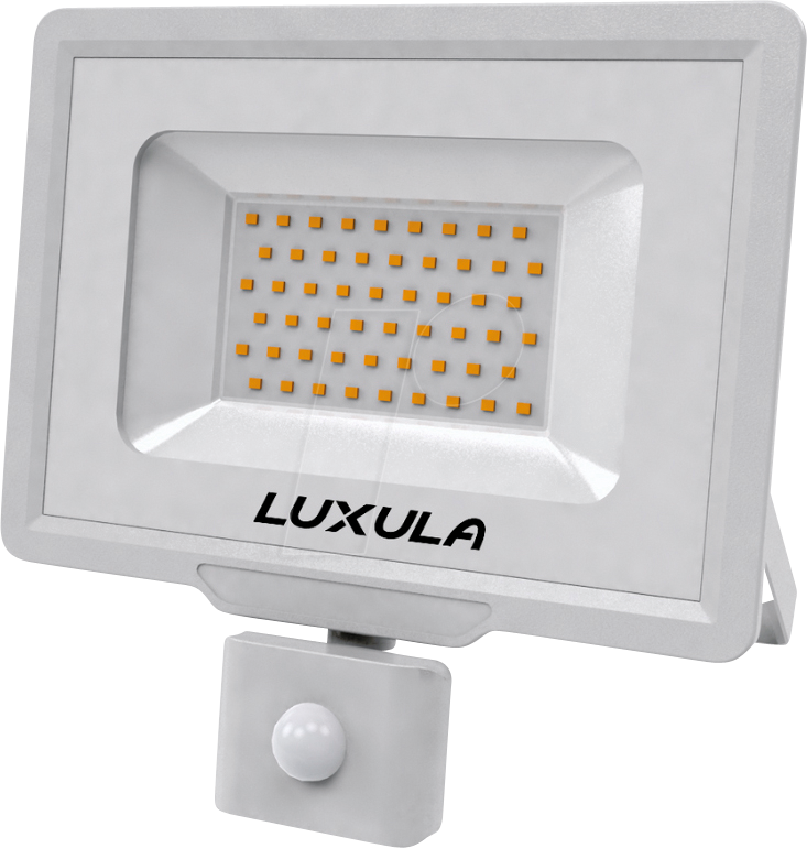 LX-400223 - LED-Fluter, 50 W, 3000 K , 5000 lm, weiß, IP65, ... , Sensor
