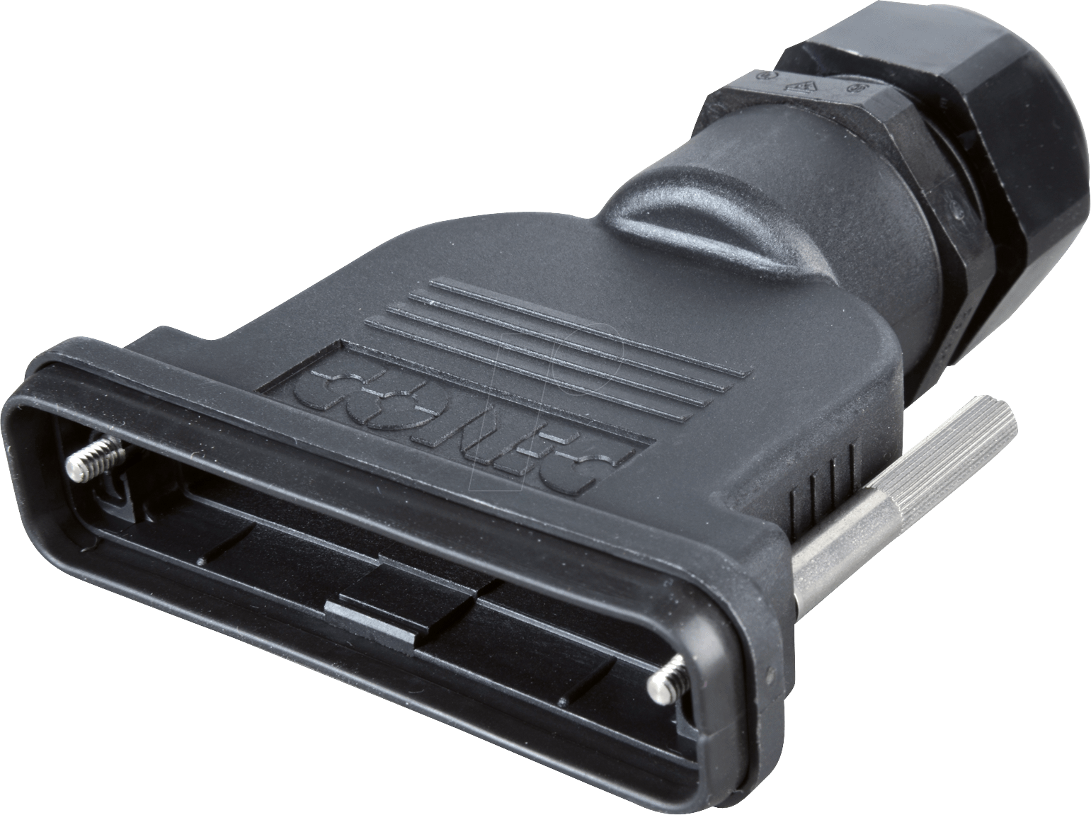 KAPPE IPKG 37 - D-SUB-Kappe f. 37-polig D-Sub, sw, groß, IP67