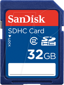 SDSDB-032G-B35 - SDHC-Speicherkarte 32GB, SanDisk