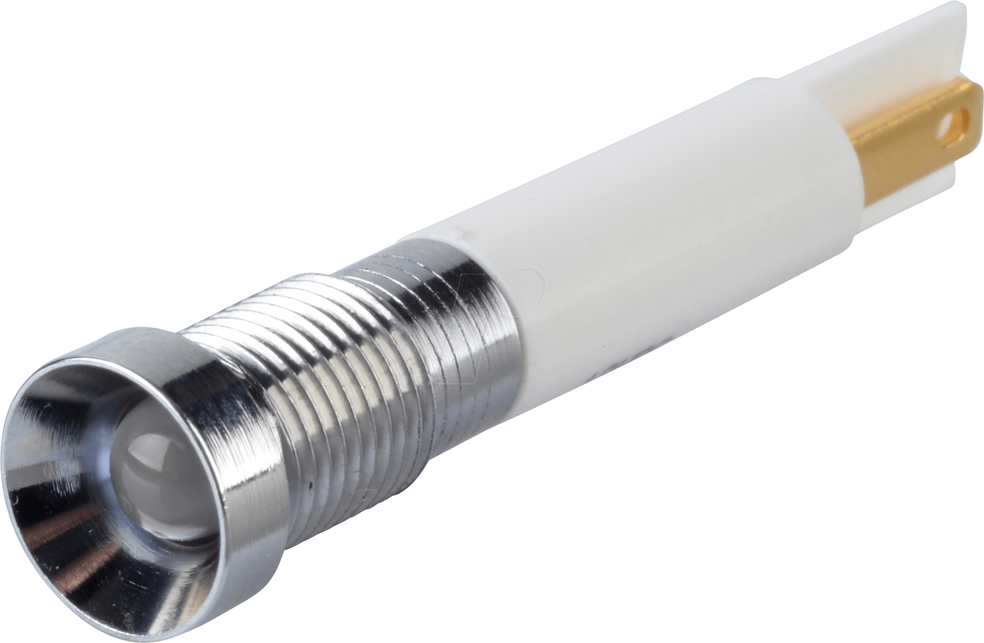 APM Q8R1C W12E - LED-Signalleuchte, weiß, 12 V, Ø 8 mm, vertieft, FASTON