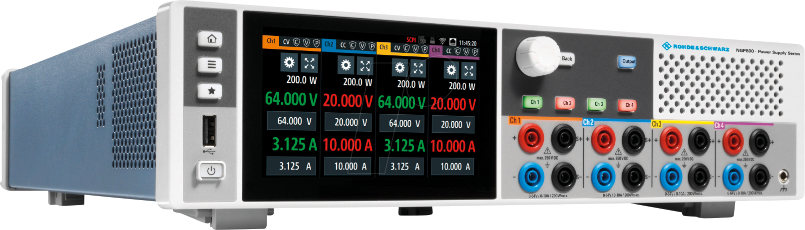 NGP 824 PR - Labornetzgerät NGP822, 800 W, 4 Kanäle, Promo-Paket