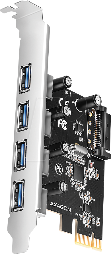 AXG PCEU-430RS - AXAGON PCEU-430RS Erweiterungskarte, PCIe 4.0 x1