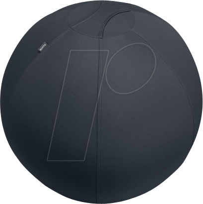 LEITZ 65430089 - Leitz Ergo Cosy Active Sitzball, Anti-Wegroll, 75 cm, dunkelgrau