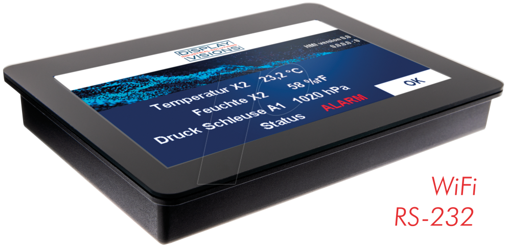 HMI043RU-42ATCS - HMI Multifunktions-TFT, 4,3'', Touch, RS232