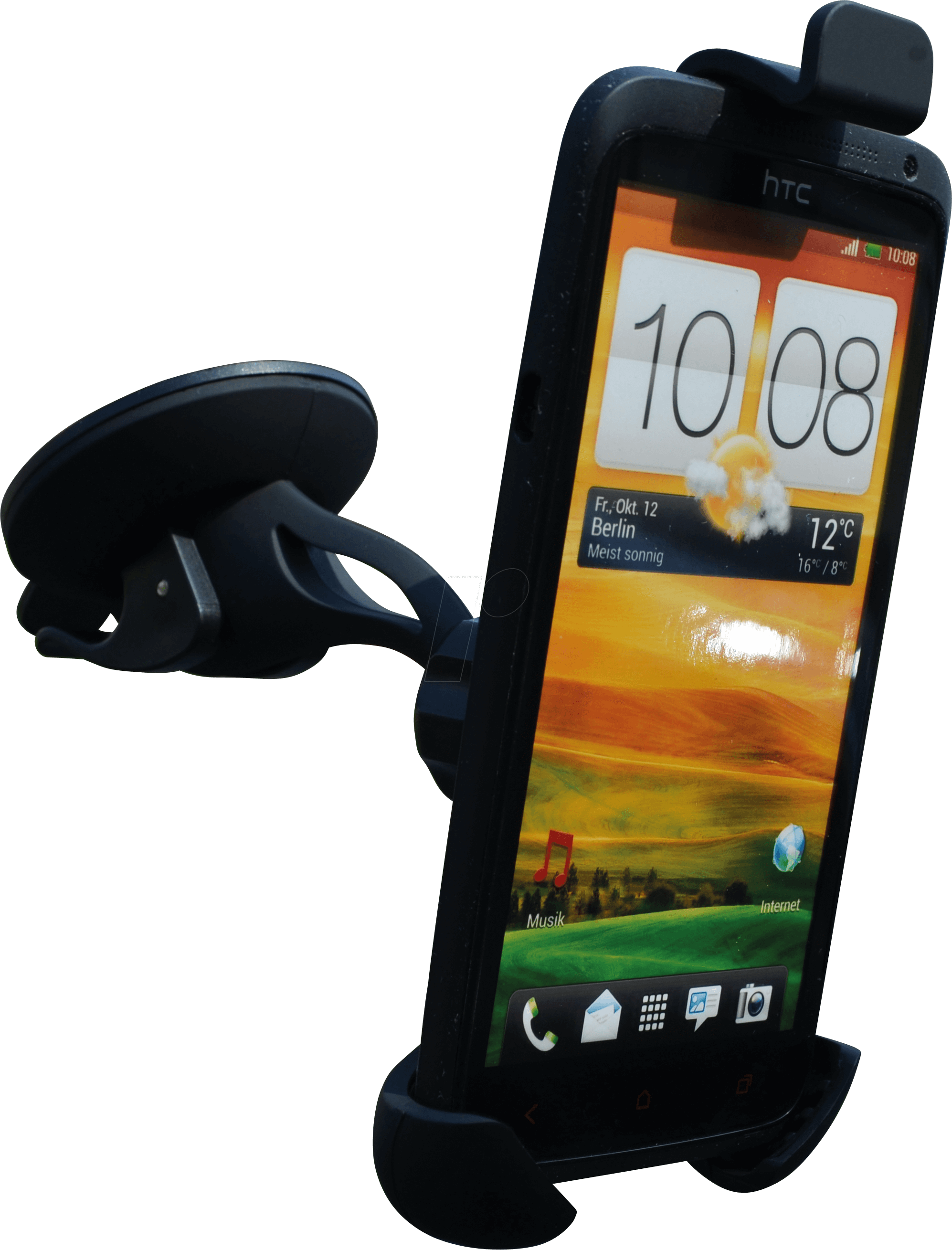 KFZ 37383 - KFZ - Smartphone-Halter mit Saugfuß, 360°