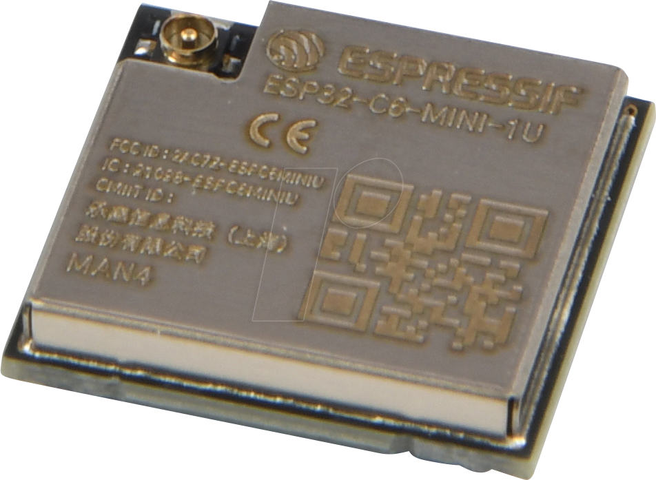 ESP32-C6MINI1UN4 - WiFi-Modul 802.11 2,4GHz, 150Mb/s
