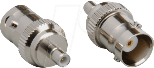BKL 0411049 - Adapter, SMB auf BNC, 50 Ohm