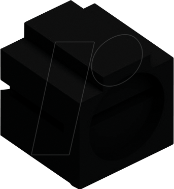 FIS DH5R - Led Halter für 5 mm LEDs, graphit