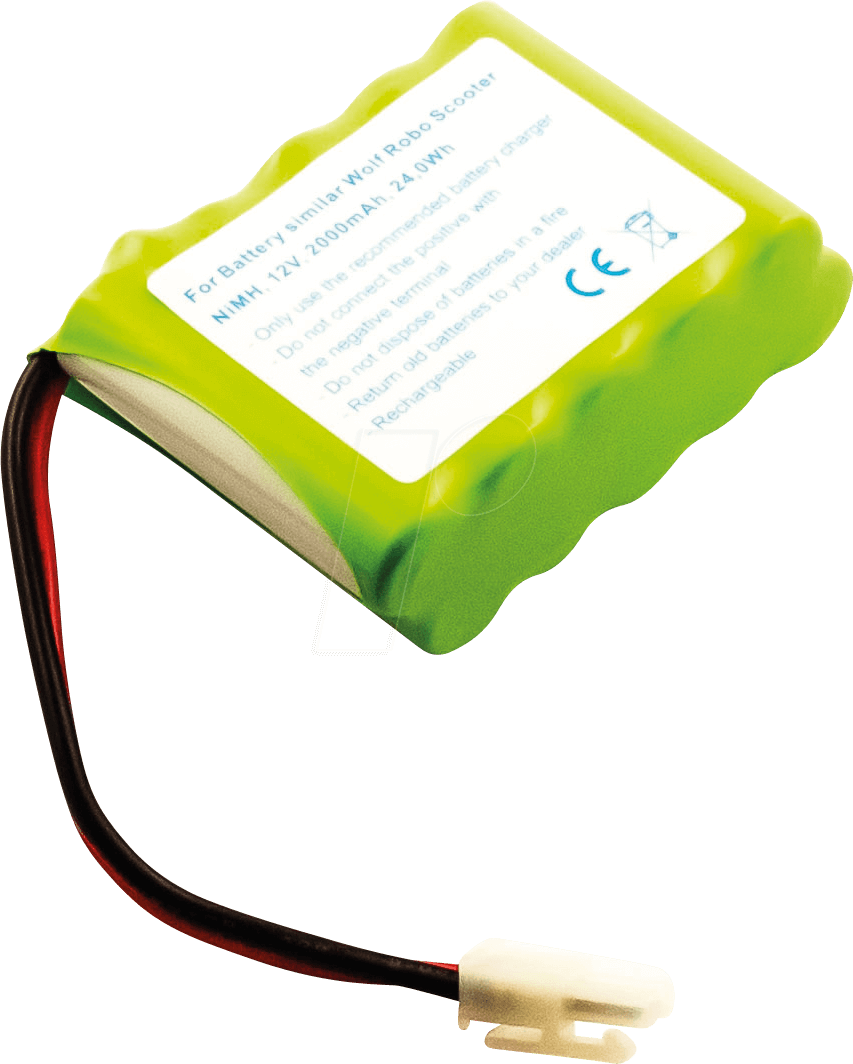 AKKU 31015 - Ersatzakku, Wolf Robo Scooter, NiMh, 2000 mAh