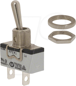 HS 631 H2 - Hebelschalter, 10(4)A-400VAC, 1x Ein-Aus