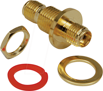 BKL 0409093 - Adapter, SMA auf SMA, 50 Ohm