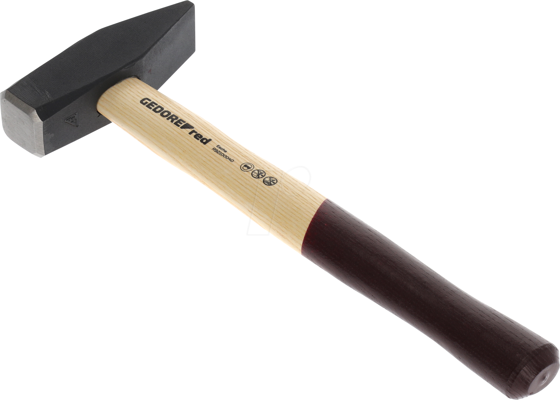 GEDO R92100040 - Schlosserhammer, 1000 g, Holzgriff