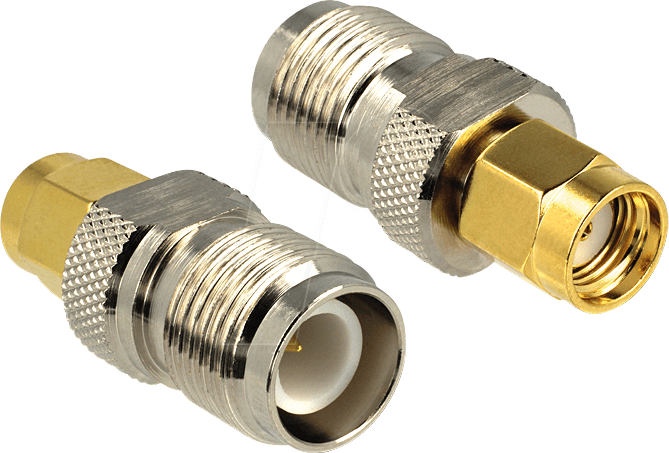 DELOCK 88819 - Adapter, RP-SMA Stecker, RP-TNC Buchse