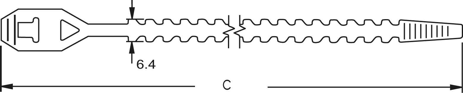 Thumbnail - KAB-W 99H - Kabelbinder, wiederlösbar, 99 mm, weiß, 100er-Pack